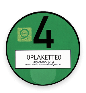 Autocolante ambiental